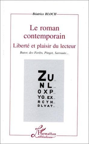 Cover of Le roman contemporain by Béatrice Bloch