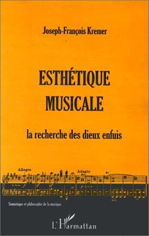 Cover of Esthétique musicale by Joseph-François Kremer
