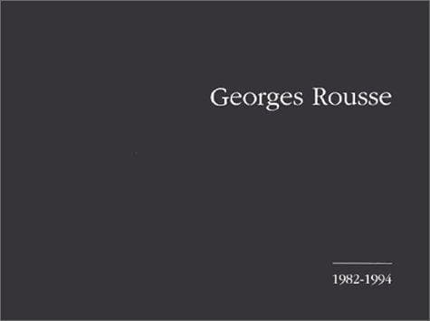 Cover of Georges Rousse by Georges Rousse