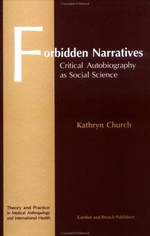 Cover of Forbidden narratives by Kathryn Church