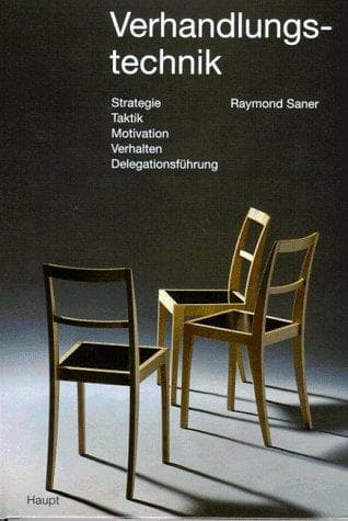 Cover of Verhandlungstechnik by Raymond Saner