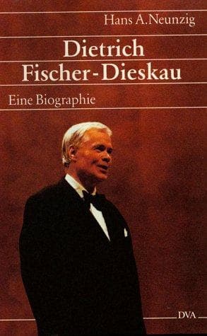 Cover of Dietrich Fischer-Dieskau by Hans A. Neunzig