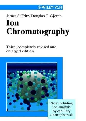 Cover of Ion chromatography by Fritz, James S