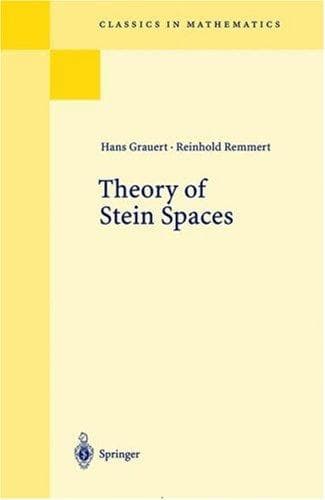 Cover of Theorie der Steinschen Räume by Hans Grauert