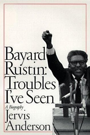 Cover of Bayard Rustin by Jervis Anderson