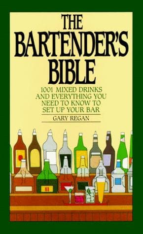 Cover of The bartender's bible by Gary Regan