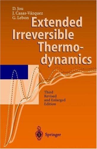 Cover of Extended irreversible thermodynamics by D. Jou