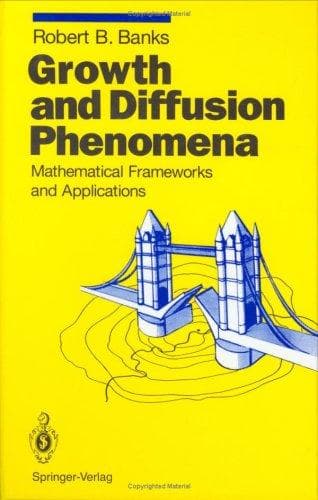 Cover of Growth and diffusion phenomena by Banks, Robert