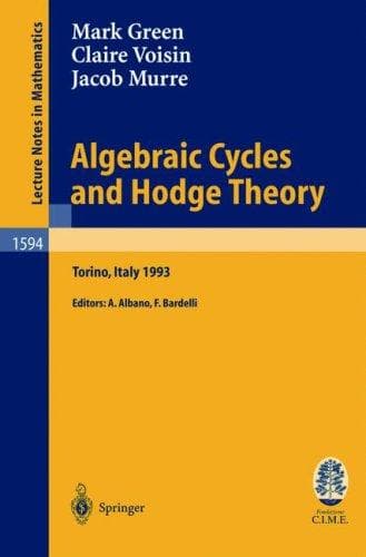 Cover of Algebraic cycles and Hodge theory by M. Green