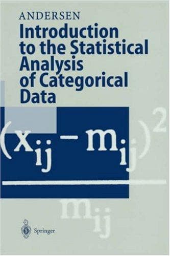 Cover of Introduction to the statistical analysis of categorical data by Erling B. Andersen
