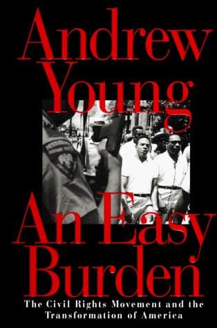 Cover of An easy burden by Andrew Young
