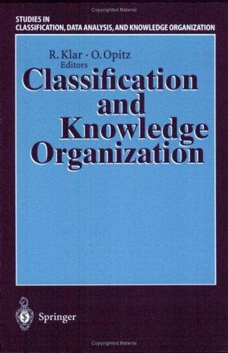 Cover of Classification and knowledge organization by Gesellschaft für Klassifikation. Jahrestagung