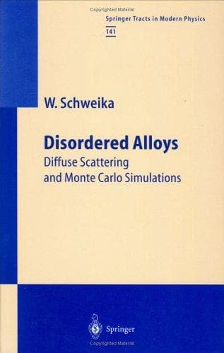 Cover of Disordered alloys by Werner Schweika
