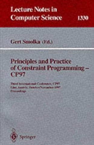 Cover of Principles and practice of constraint programming--CP'97 by CP'97 (1997 Linz, Austria)