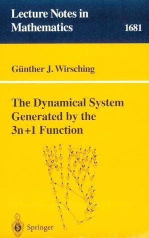 Cover of The dynamical system generated by the 3n + 1 function by Günther J. Wirsching