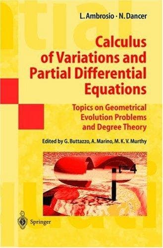Cover of Calculus of variations and partial differential equations by Luigi Ambrosio