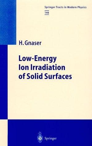 Cover of Low-energy ion irradiation of solid surfaces by Hubert Gnaser