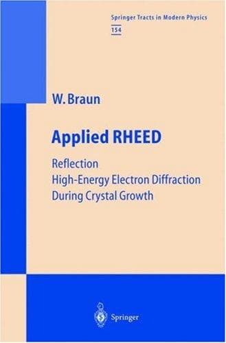 Cover of Applied RHEED by Wolfgang Braun