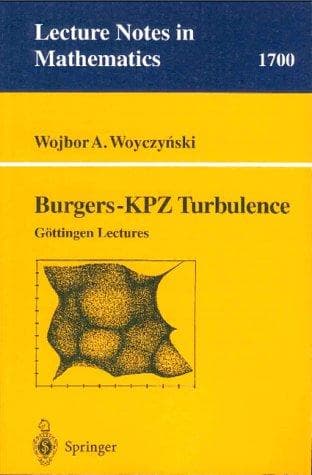 Cover of Burgers-KPZ turbulence by W. A. Woyczyński