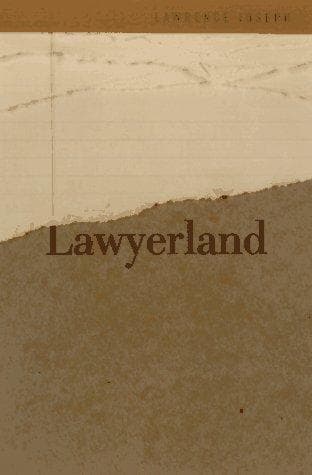 Cover of Lawyerland by Lawrence Joseph