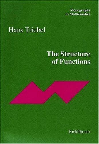 Cover of The Structure of Functions by Hans Triebel