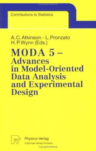 Cover of Moda 5 by International Workshop on Model-Oriented Data Analysis (5th 1998 Marseilles, France)
