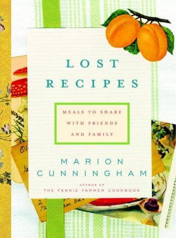 Cover of Lost Recipes by Marion Cunningham