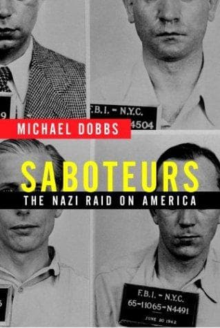Cover of Saboteurs by Michael Dobbs (historian)