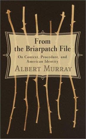 Cover of From the briarpatch file by Albert Murray