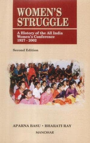 Cover of Women's struggle by Aparna Basu