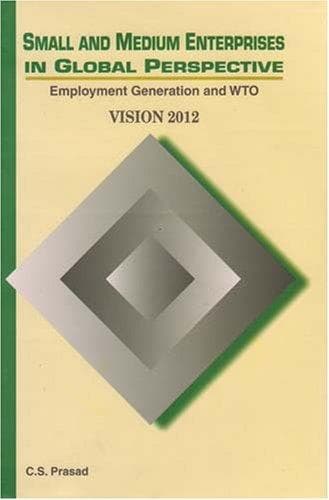 Cover of Small and medium enterprises in global perspective by Chandra Shekhar Prasad