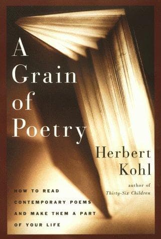 Cover of A Grain of Poetry by Herbert R. Kohl