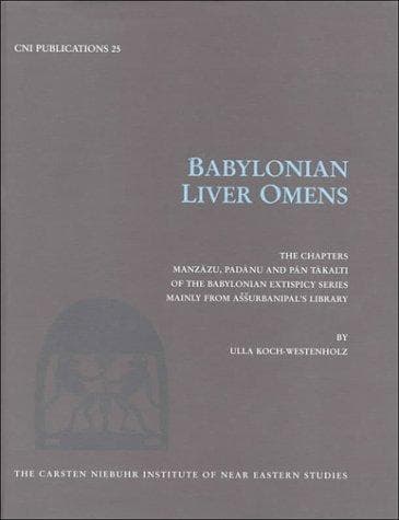 Cover of Babylonian Liver Omens by Ulla Susanne Koch