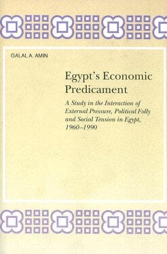 Cover of Egypt's economic predicament by Galal A. Amin