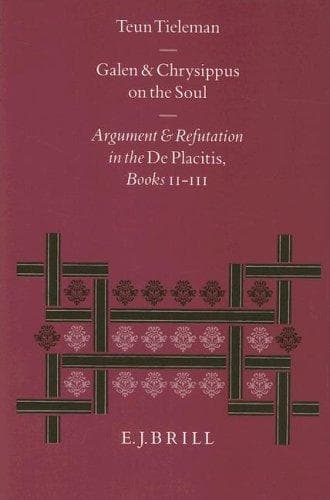 Cover of Galen and Chrysippus on the soul by Teun Tieleman