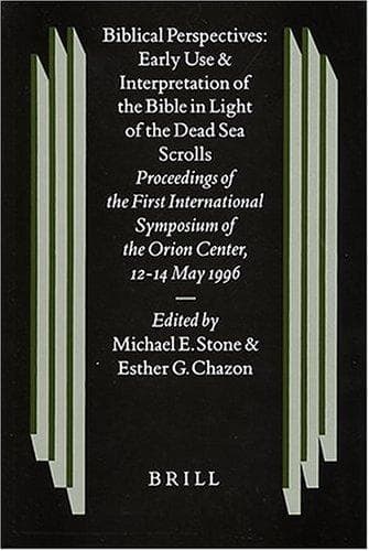 Cover of Biblical perspectives by Orion Center for the Study of the Dead Sea Scrolls and Associated Literature. International Symposium