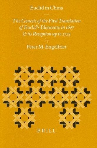 Cover of Euclid in China by Peter M. Engelfriet