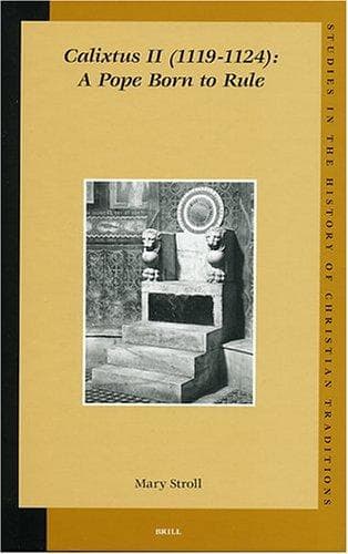 Cover of Calixtus II(1119-1124 by Mary Stroll