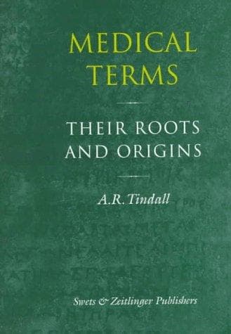 Cover of Medical terms by A. R. Tindall
