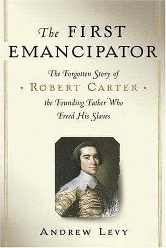Cover of The First Emancipator by Andrew Levy