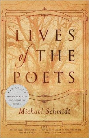 Cover of Lives of the poets by Michael Schmidt