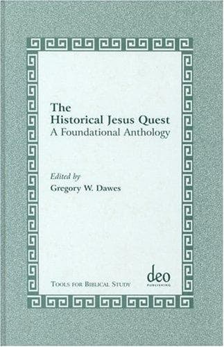 Cover of The Historical Jesus Quest by Gregory W. Dawes