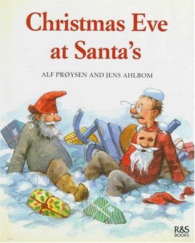 Cover of Christmas Eve at Santa's by Alf Prøysen