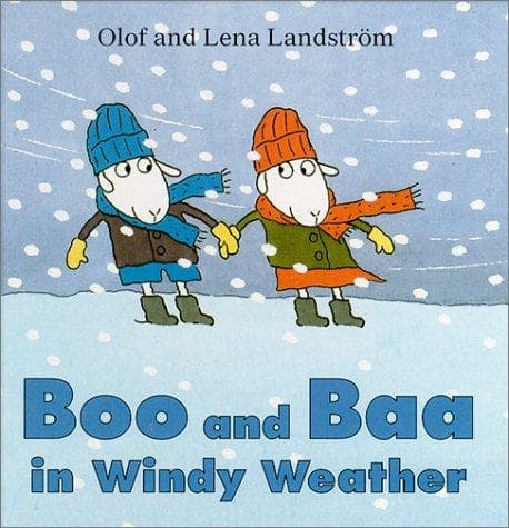 Cover of Boo and Baa in windy weather by Olof Landström