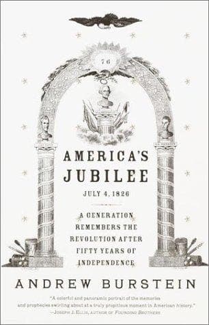 Cover of America's jubilee by Andrew Burstein