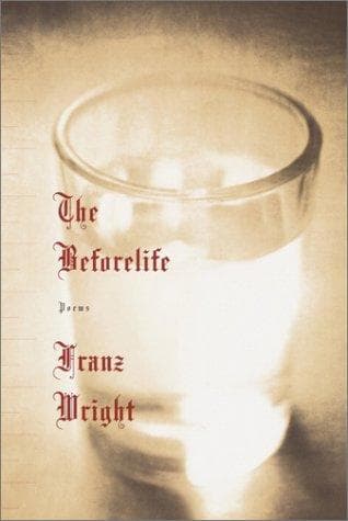 Cover of The beforelife by Franz Wright