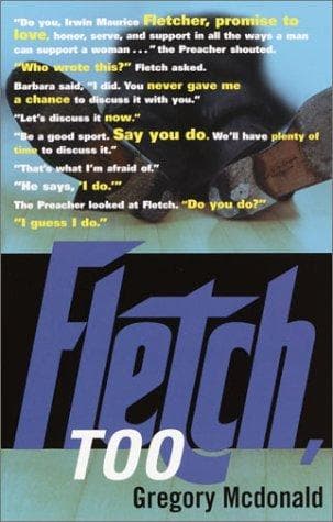 Cover of Fletch, too by Gregory Mcdonald