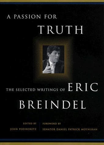 Cover of A passion for truth by Eric Breindel