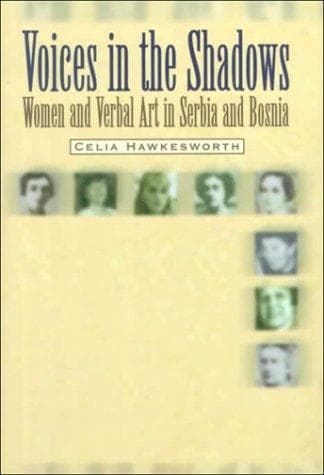 Cover of Voices in the shadows by Celia Hawkesworth