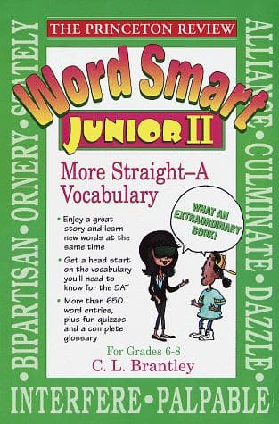Cover of The Princeton Review word smart junior II by Cynthia Johnson